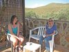 CATHERINE AND LAURA AT EL PLUMBAGO